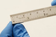 Measuring a Barbell's Length with a Ruler